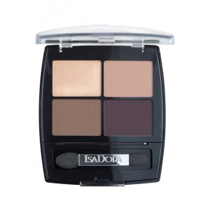 Сенки за очи IsaDora Eye Shadow Quartet 15, Coffee&Cream