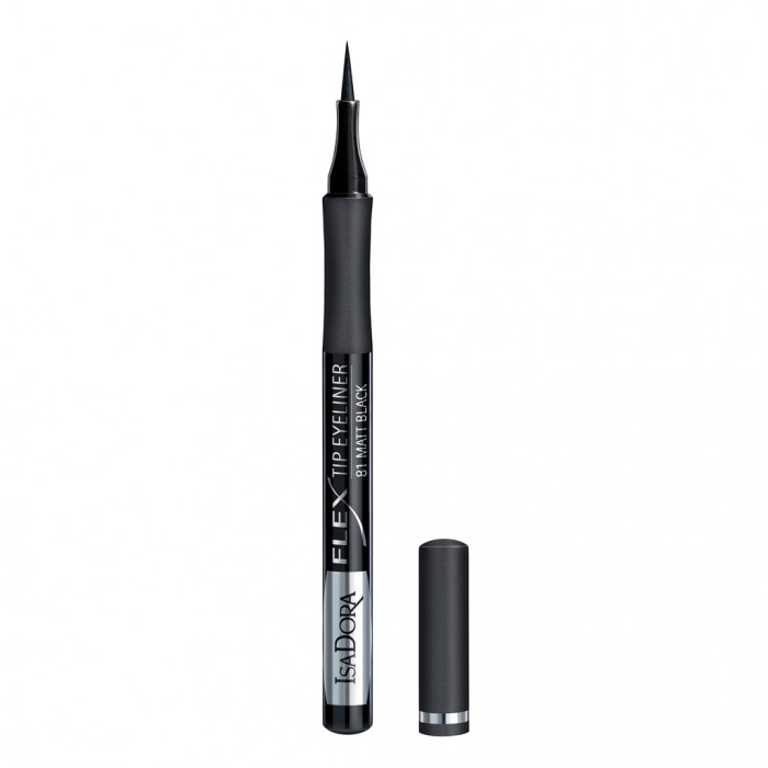 Очна линия IsaDora Flex Tip 81, Matt Black Cosmetice