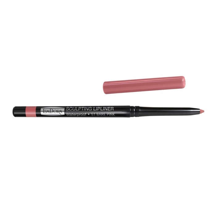 Водоустойчив молив за устни IsaDora Sculpting Lipliner 51, Bare Pink Cosmetice