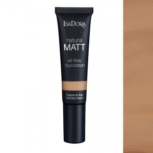 Матиращ фон дьо тен IsaDora Natural Matt 18, Matt Almond Матиращ фон дьо тен IsaDora Natural Matt 18, Matt Almond