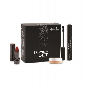 Комплект Karaja K-Wish - Спирала за мигли, Червило и Скраб за устни Комплект Karaja K-Wish - Спирала за мигли, Червило и Скраб за устни