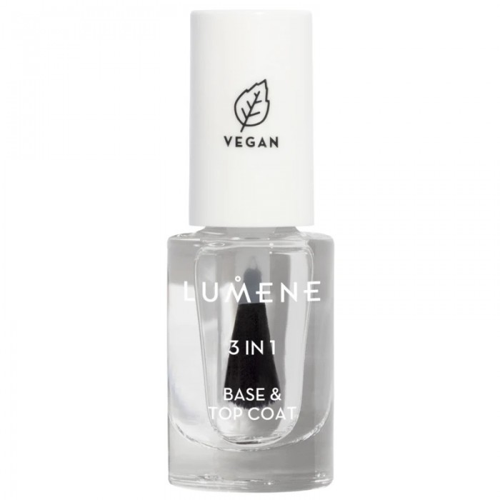Lumene Base&Top Coat - 3 в 1 База, заздравител и топ лак за нокти Cosmetice