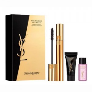 Комплект Yves Saint Laurent Tunt on the volume - Спирала за мигли + Крем за лице + Дегримьор Комплект Yves Saint Laurent Tunt on the volume - Спирала за мигли + Крем за лице + Дегримьор