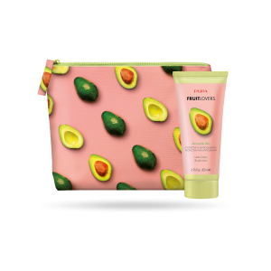 Set Pupa Fruit Lovers - Loțiune de corp pentru femei, Avocado, 200 ml + Geantă de transport