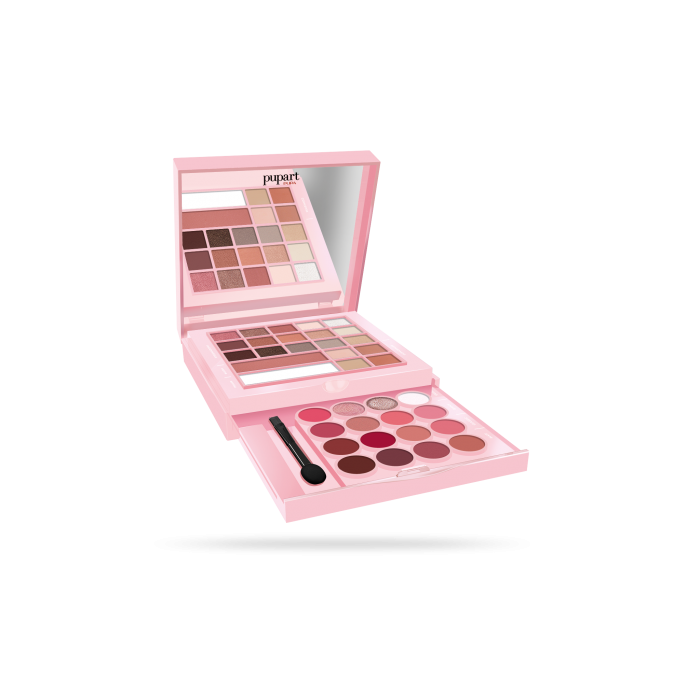 Палитра за грим Pupa PUPART M `21 001, Wake Up & Make-up Cosmetice