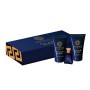 Mini set pentru bărbați Versace Dylan Blue - Apă de toaletă 5 ml + Balsam după ras 25 ml + Gel de duș 25 ml Parfumuri