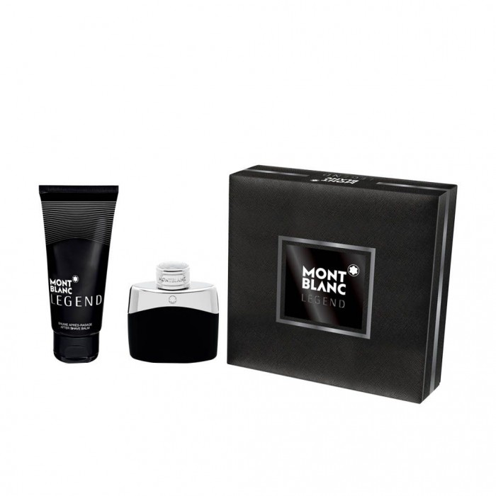 Set pentru bărbați Mont Blanc Legend - Apă de toaletă 50 ml + Balsam după ras 100 ml Parfumuri