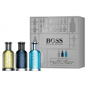 Set pentru bărbați Hugo Boss Bottled - Eau de Toilette 30 ml + Eau de Parfum Bottled Infinite 30 ml + Eau de Toilette Bottled Tonic 30ml