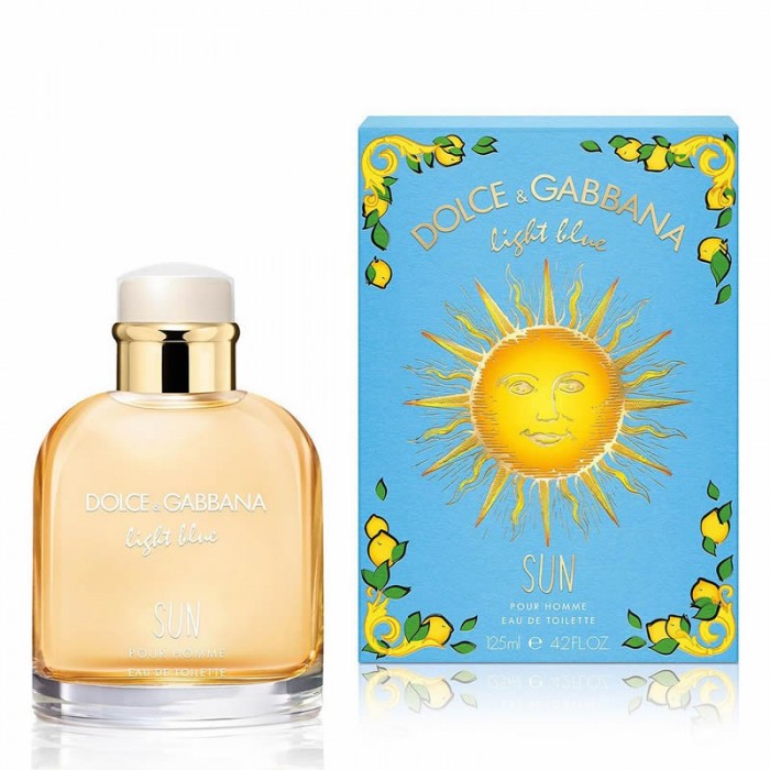 Dolce&Gabbana Light Blue Sun - Apă de toaletă pentru bărbați 125 ml Parfumuri