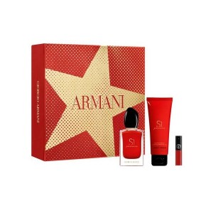 Set pentru femei Armani SI PASSIONE - Apă de parfum 50 ml + Loțiune de corp 50 ml + Ruj de buze