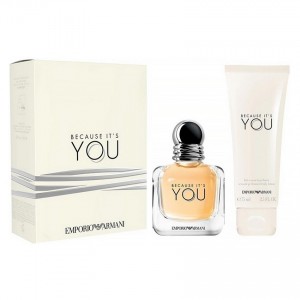 Set pentru femei Armani Because It`s you - Eau de Parfum 50 ml + Loțiune de corp 75 ml Set pentru femei Armani Because It`s you - Eau de Parfum 50 ml + Loțiune de corp 75 ml