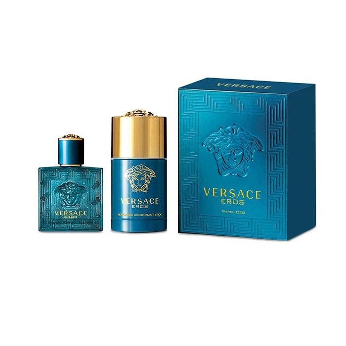 Set pentru bărbați Versace Eros - Eau de Toilette 50 ml + Deo-stick 75 ml Set pentru bărbați Versace Eros - Eau de Toilette 50 ml + Deo-stick 75 ml Parfumuri