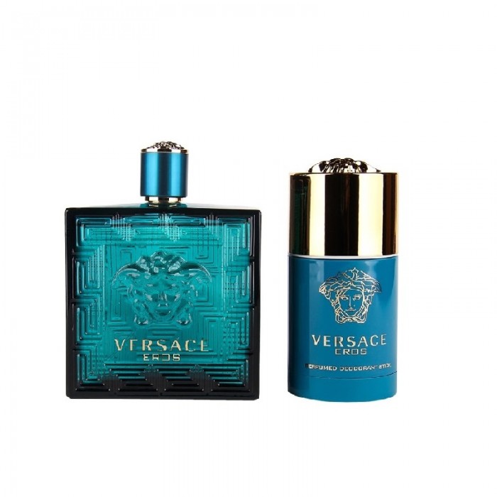 Set pentru bărbați Versace Eros - Eau de Toilette 50 ml + Deo-stick 75 ml Set pentru bărbați Versace Eros - Eau de Toilette 50 ml + Deo-stick 75 ml Parfumuri