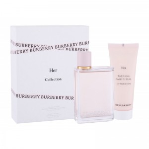 Set pentru femei Burberry HER - Eau de Parfum 100 ml + Loțiune de corp 75 ml Set pentru femei Burberry HER - Eau de Parfum 100 ml + Loțiune de corp 75 ml