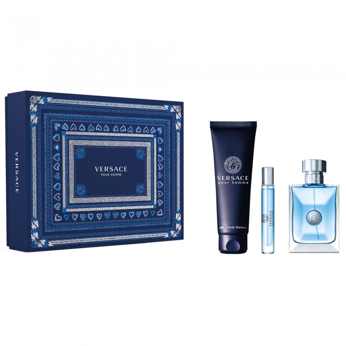 Set pentru bărbați Versace Pour Homme - Eau de Toilette 100 ml + 10 ml + Gel de duș 150 ml Set pentru bărbați Versace Pour Homme - Eau de Toilette 100 ml + 10 ml + Gel de duș 150 ml Parfumuri