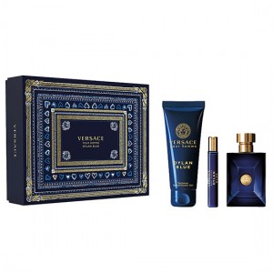 Set pentru bărbați Versace DYLAN BLUE - Eau de Toilette 100 ml + 10 ml + Gel de duș 150 ml