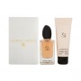 Set pentru femei Giorgio Armani Si - Eau de Parfum 50 ml + Loțiune de corp 75 ml Parfumuri