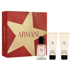 Set pentru femei Giorgio Armani Si - Eau de Parfum 50 ml + Loțiune de corp 75 ml + Gel de duș 75 ml Set pentru femei Giorgio Armani Si - Eau de Parfum 50 ml + Loțiune de corp 75 ml + Gel de duș 75 ml