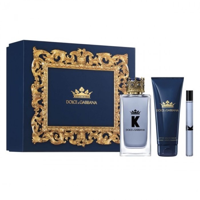 Set pentru bărbați Dolce&Gabbana K by Dolce&Gabbana - Apă de toaletă 100 ml + 10 ml + Balsam după ras 75 ml Set pentru bărbați Dolce&Gabbana K by Dolce&Gabbana - Apă de toaletă 100 ml + 10 ml + Balsam după ras 75 ml Parfumuri