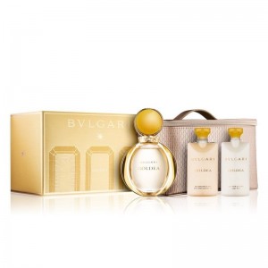 Set pentru femei Bvlgari Goldea - Apă de parfum 90 ml + Loțiune de corp 75 ml + Gel de duș 75 ml + Trusă de transport Set pentru femei Bvlgari Goldea - Apă de parfum 90 ml + Loțiune de corp 75 ml + Gel de duș 75 ml + Trusă de transport