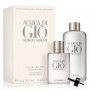 Set pentru bărbați Giorgio Armani Acqua Di Gio - Apă de toaletă pentru bărbați EDT 50 ml reîncărcabilă + 200 ml reîncărcare Parfumuri
