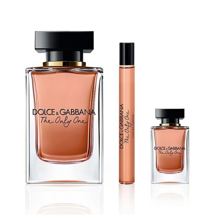 Set pentru femei Dolce & Gabbana THE ONLY ONE - Eau de Parfum 100 ml + 10 ml + 7.5 ml Set pentru femei Dolce & Gabbana THE ONLY ONE - Eau de Parfum 100 ml + 10 ml + 7.5 ml Parfumuri