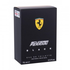 Ferrari Scuderia Black - Apă de toaletă pentru bărbați 75 ml