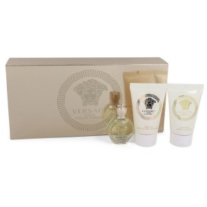 Mini set pentru femei Versace Eros - Eau de Parfum 5 ml + Loțiune de corp 25 ml + Gel de duș 25 ml