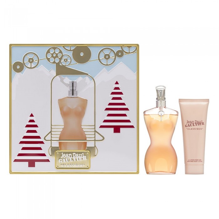 Set pentru femei Jean-Paul Gaultier Classique - Eau de Toilette 100 ml + Loțiune de corp 75 ml Parfumuri