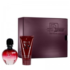 Set pentru femei Paco Rabanne Black XS - Eau de Parfum 50 ml + Loțiune de corp 75 ml