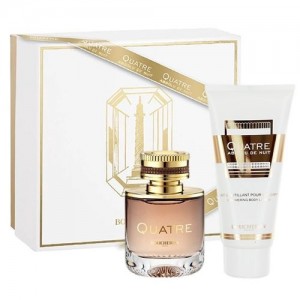 Set pentru femei Boucheron Quatre Absolu De Nuit - Eau de Parfum 50 ml + Loțiune de corp 100 ml