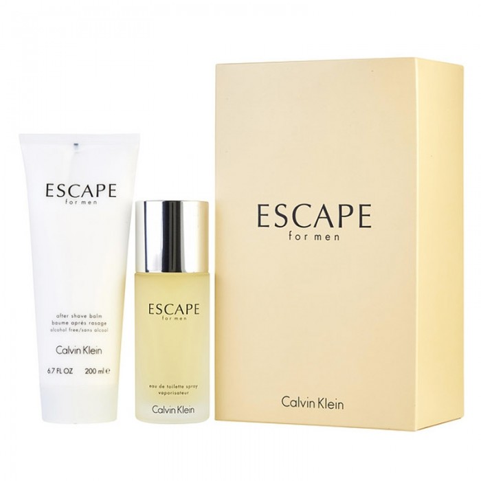 Set pentru bărbați Calvin Klein Escape - Apă de toaletă 100 ml + Balsam după ras 200 ml Set pentru bărbați Calvin Klein Escape - Apă de toaletă 100 ml + Balsam după ras 200 ml Parfumuri