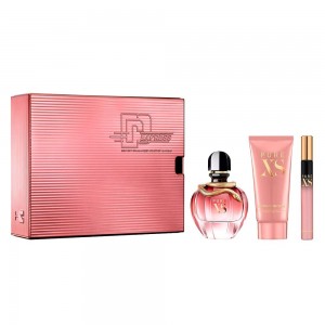 Set pentru femei Paco Rabanne Pure XS for Her - Eau de Parfum 50 ml + 10 ml + Loțiune de corp 75 ml