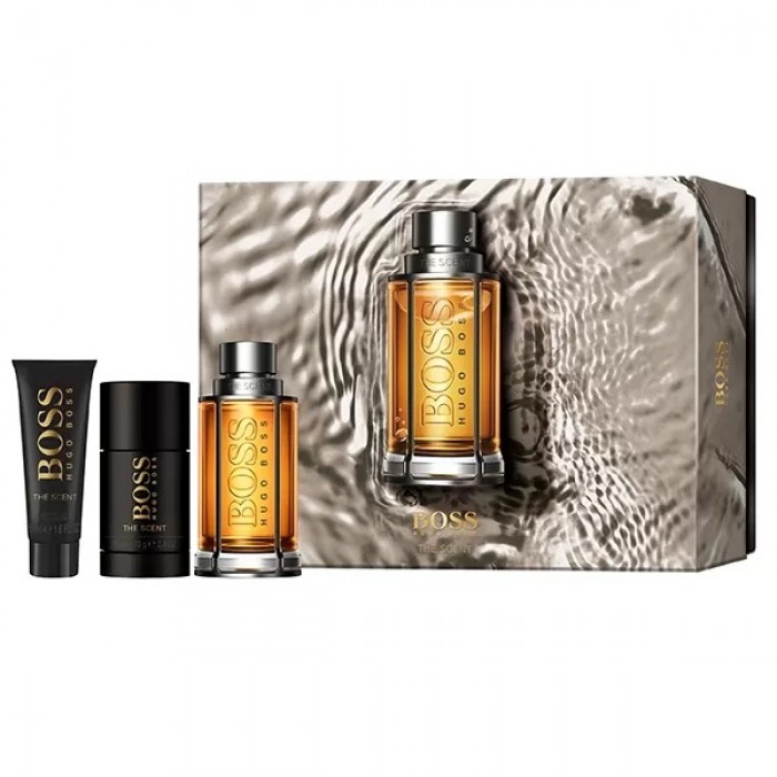 Set pentru bărbați Hugo Boss The Scent - Eau de Toilette 100 ml + Gel de duș SG 50 ml + Deo-stick DEO 75 ml Set pentru bărbați Hugo Boss The Scent - Eau de Toilette 100 ml + Gel de duș SG 50 ml + Deo-stick DEO 75 ml Parfumuri
