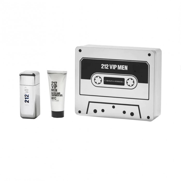 Set pentru bărbați Carolina Herrera 212 VIP FOR MEN - Apă de toaletă 100 ml + Gel de duș SG 100 ml Set pentru bărbați Carolina Herrera 212 VIP FOR MEN - Apă de toaletă 100 ml + Gel de duș SG 100 ml Parfumuri