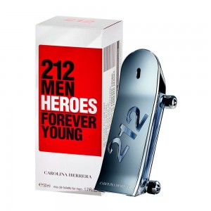 Carolina Herrera 212 Heroes - Apă de toaletă pentru bărbați 50 ml