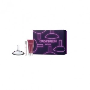 Set pentru femei Calvin Klein Euphoria - Eau de Parfum 50 ml + 10 ml + Loțiune de corp 100 ml Set pentru femei Calvin Klein Euphoria - Eau de Parfum 50 ml + 10 ml + Loțiune de corp 100 ml