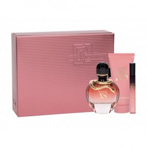 Set pentru femei Paco Rabanne Pure XS for Her - Eau de Parfum 80 ml + 10 ml + Loțiune de corp 100 ml