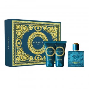 Set pentru bărbați Versace Eros - Apă de toaletă 50 ml + Gel de duș 50 ml + Balsam după ras 50 ml Set pentru bărbați Versace Eros - Apă de toaletă 50 ml + Gel de duș 50 ml + Balsam după ras 50 ml
