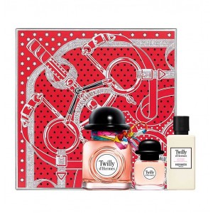 Set pentru femei HERMES Twilly d`Hermes - Eau de Parfum 50 ml + 7,5 ml + Loțiune de corp 40 ml Set pentru femei HERMES Twilly d`Hermes - Eau de Parfum 50 ml + 7,5 ml + Loțiune de corp 40 ml