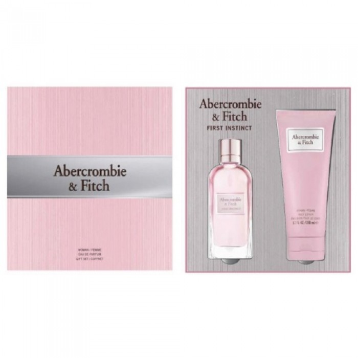 Set pentru femei Abercrombie&Fitch First Instinct - Eau de Parfum 50 ml + Loțiune de corp 200 ml Set pentru femei Abercrombie&Fitch First Instinct - Eau de Parfum 50 ml + Loțiune de corp 200 ml Parfumuri