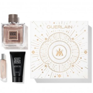 Set pentru bărbați Guerlain L`Homme Ideal - Eau de Parfum 100 ml + 10 ml + Gel de duș 75 ml