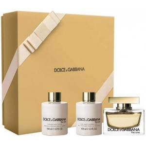 Set pentru femei Dolce&Gabbana The One - Eau de Parfum 75 ml + Loțiune de corp 100 ml + Gel de duș 100 ml