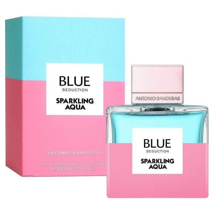 Antonio Banderas Blue Seduction Sparkling Aqua - Apă de toaletă pentru femei 100 ml Antonio Banderas Blue Seduction Sparkling Aqua - Apă de toaletă pentru femei 100 ml Parfumuri