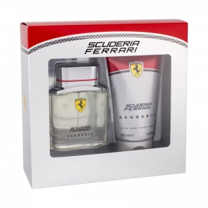 Set pentru bărbați Ferrari Scuderia - Eau de Toilette 75 ml + Gel de duș 150 ml
