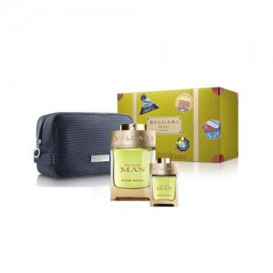 Set pentru bărbați Bvlgari MAN MAN Wood Neroli - Eau de Parfum 100 ml + 15 ml + Trusa de transport