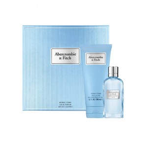 Set pentru femei Abercrombie&Fitch First Instinct Blue - Eau de Parfum 50 ml + Loțiune de corp 200 ml Set pentru femei Abercrombie&Fitch First Instinct Blue - Eau de Parfum 50 ml + Loțiune de corp 200 ml