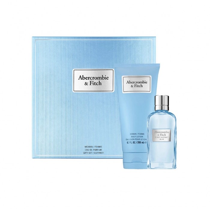 Set pentru femei Abercrombie&Fitch First Instinct Blue - Eau de Parfum 50 ml + Loțiune de corp 200 ml Set pentru femei Abercrombie&Fitch First Instinct Blue - Eau de Parfum 50 ml + Loțiune de corp 200 ml Parfumuri