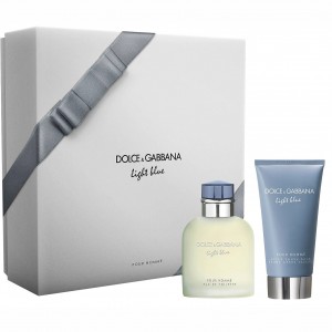 Set pentru bărbați Dolce & Gabbana Light Blue - Apă de toaletă 75 ml + Balsam după ras 75 ml