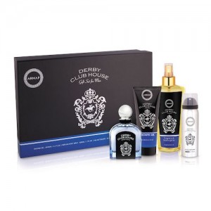 Set pentru bărbați Armaf Derby Club House - Apă de toaletă 100 ml + Deodorant 50 ml + Gel de duș 100 ml + Șampon 250 ml Set pentru bărbați Armaf Derby Club House - Apă de toaletă 100 ml + Deodorant 50 ml + Gel de duș 100 ml + Șampon 250 ml